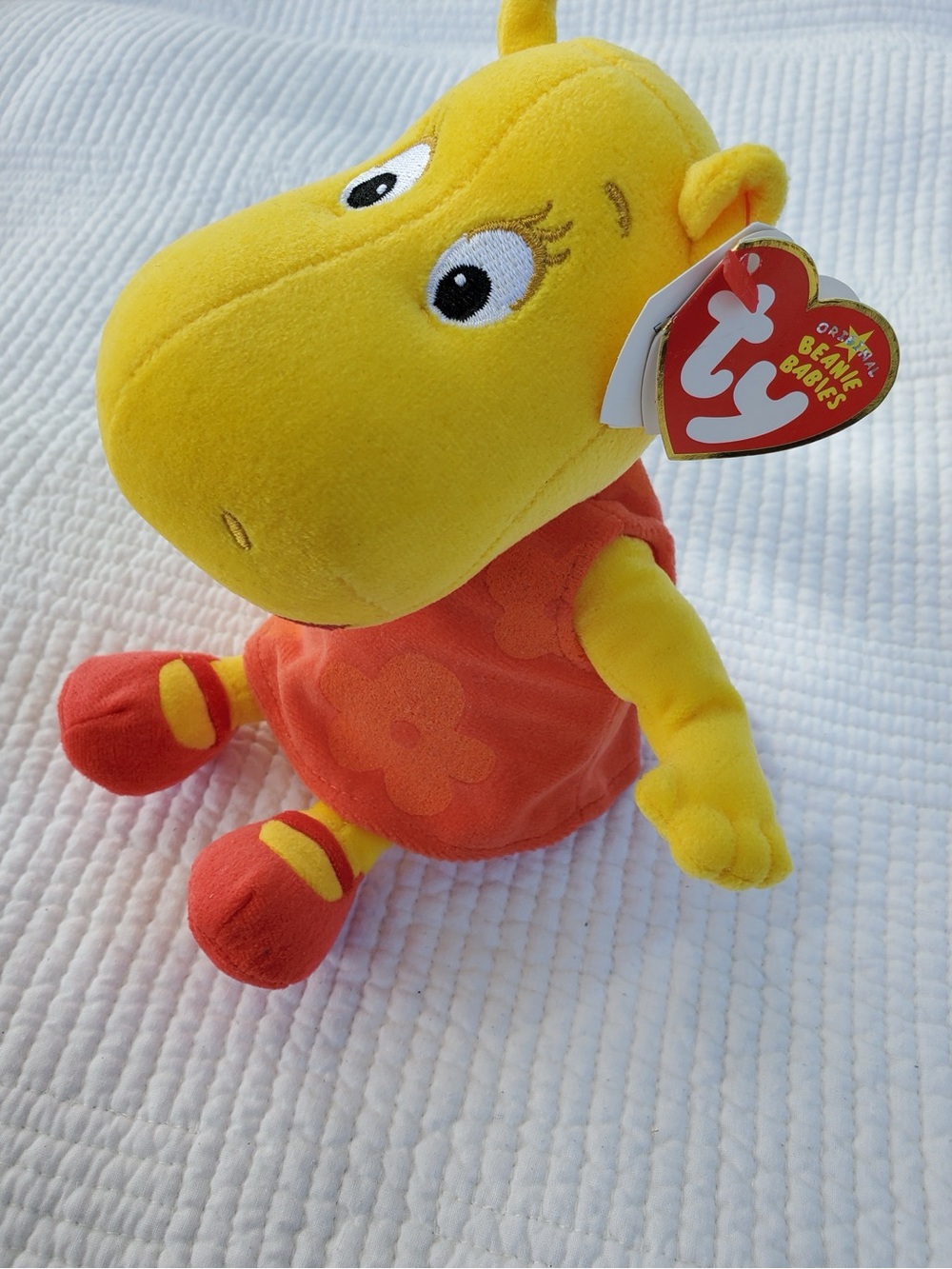 TY Beanie Babies Tasha From The Backyardagains